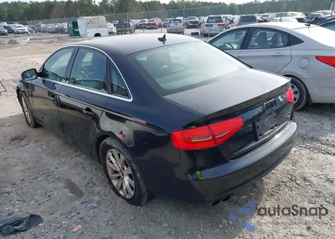 2013 Audi A4 2.0T Premium from USA, damaged, VIN WAUHFAFLXDN032260